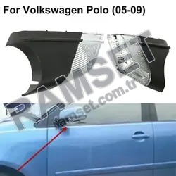 Çamurluk Sinyali Beyaz Polo 9n