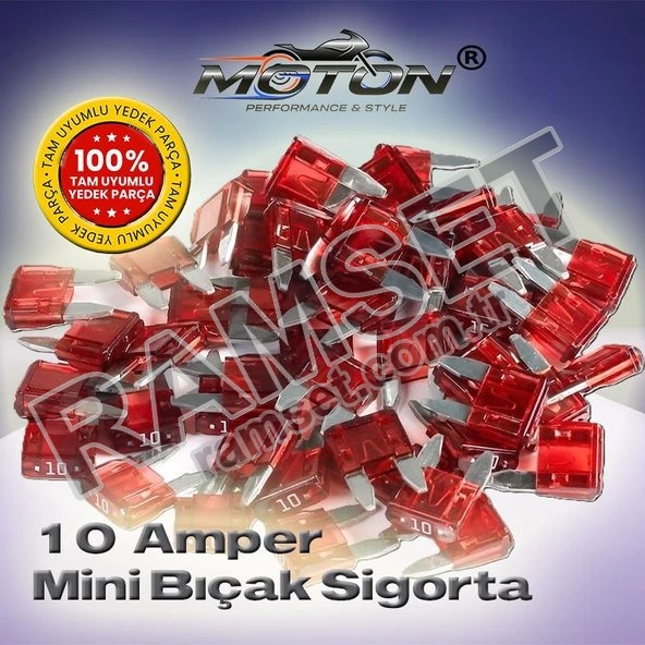 BIÇAK SIGORTA 10 AMPER KÜÇÜK