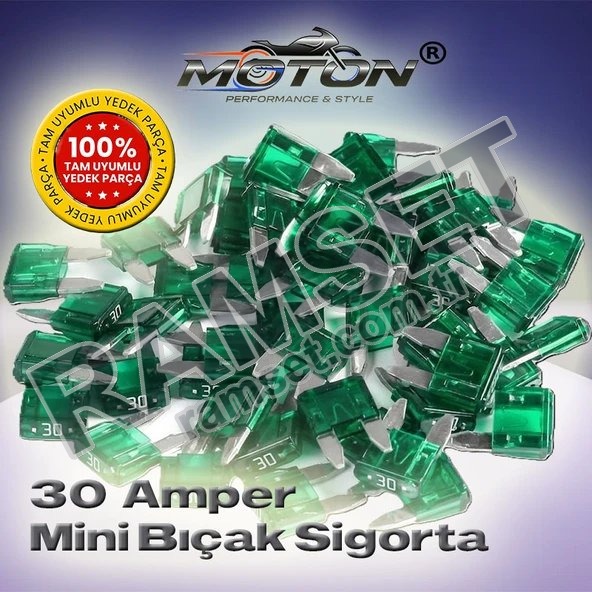 BIÇAK SIGORTA 30 AMPER KÜÇÜK